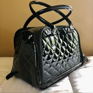 Large black makeup travel/storage bag